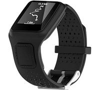 Shieranlee Bracelet Compatible avec Tomtom Runner 1 / Multi-Sport - Bracelet de Rechange en Silicone pour Fitness Tracker