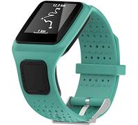 Shieranlee Bracelet Compatible avec Tomtom Runner 1 / Multi-Sport - Bracelet de Rechange en Silicone pour Fitness Tracker