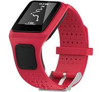 Shieranlee Bracelet Compatible avec Tomtom Runner 1 / Multi-Sport - Bracelet de Rechange en Silicone pour Fitness Tracker