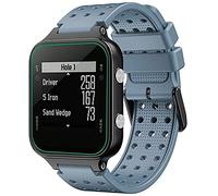 Shieranlee Bracelet de Montre Bracelet en Silicone Compatible avec Garmin Approach S20 Strap/Approach S5 /Approach S6 /Forerunner 220 230 235 630 620 735 Silicone Watchbands