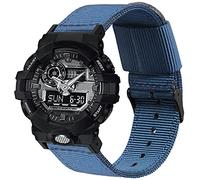 Shieranlee Bracelet de Montre en Toile de Rechange pour Casio Men Women G-Shock GA-110/100/120/150/200/300/400 GD-100/110/120 G-8900 DW-5600 GW-M5610 DW-6900 G-5600 GW-6900 DW-9052 GLS-8900