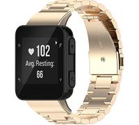 Shieranlee Bracelet en métal Compatible avec Garmin Forerunner 35 Strap/Garmin Approach S10 Bracelet,de Rechange en Acier Inoxydable pour Montre connectée Forerunner 35/Garmin Approach S10 Golf Watch
