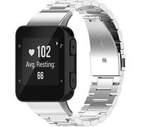 Shieranlee Bracelet en métal Compatible avec Garmin Forerunner 35 Strap/Garmin Approach S10 Bracelet,de Rechange en Acier Inoxydable pour Montre connectée Forerunner 35/Garmin Approach S10 Golf Watch