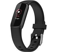 Shieranlee Bracelet en Silicone de Remplacement pour Fitbit Luxe Activity Tracker - Bracelets QuickFit en Silicone de qualité supérieure,Grande Taille