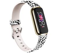 Shieranlee Bracelet en Silicone de Remplacement pour Fitbit Luxe Activity Tracker - Bracelets QuickFit en Silicone de qualité supérieure,Petite Taille