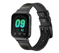 Shieranlee Bracelet Montre Cuir Compatible with Oppo Watch 46mm Bracelet,Bracelet de Montre en Cuir Montre Bracelet à Dégagement Rapide Etanche pour Oppo Watch 46mm