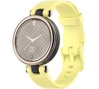 Shieranlee Bracelet pour Garmin Lily - Bracelet de rechange en silicone - Bracelet de montre pour femme, Jaune, Garmin lily, Décontracté