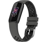 Shieranlee Bracelets compatibles avec Fitbit Luxe Activity Tracker - Bracelet de Montre de Sport en Silicone de Remplacement