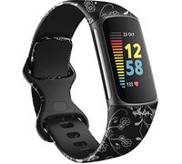 Shieranlee Charge 6 Bracelet,Bracelets de Rechange en Silicone Compatible avec Fitbit Charge 5