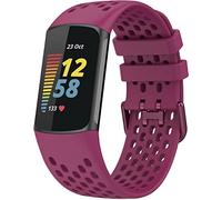 Shieranlee Charge 6 Bracelet,de Rechange en Silicone Compatible avec Montre Fitbit Charge 5,Charge 6