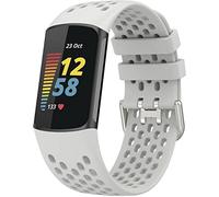 Shieranlee Charge 6 Bracelet,de Rechange en Silicone Compatible avec Montre Fitbit Charge 5,Charge 6