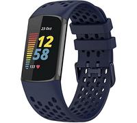 Shieranlee Charge 6 Bracelet,de Rechange en Silicone Compatible avec Montre Fitbit Charge 5,Charge 6