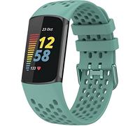 Shieranlee Charge 6 Bracelet,de Rechange en Silicone Compatible avec Montre Fitbit Charge 5,Charge 6