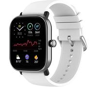 Shieranlee Compatible avec Amazfit GTS 2mini Bracelet,Amazfit GTS2 Bracelet,Amazfit GTS2E Bracelet, Amazfit BIP Bracelet, 20mm Bracelet en Silicone pour AGPTEK,Blackview BV-ID205G, BV-X2,ASWEE