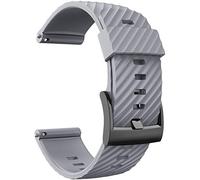 Shieranlee Compatible with Suunto 9 Spartan/Suunto 7 Bracelet, 24MM Silicone Bracelets de Montres Poignet Sangle de Sports pour Suunto 9/Suunto D5/Suunto Spartan Sport Wrist HR/Suunto 9 Titanium