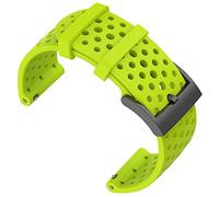 Shieranlee Compatible with Suunto 9 Spartan/Suunto 7 Bracelet, 24MM Silicone Bracelets de Montres Poignet Sangle de Sports pour Suunto 9/Suunto D5/Suunto Spartan Sport Wrist HR/Suunto 9 Titanium