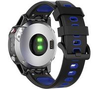 Shieranlee Fenix 5 Straps, Quick Fit 22mm Soft Silicone Sport Replacement Band for Garmin Fenix 5/Fenix 5 Plus/Forerunner 935/Fenix 6/Fenix 6 Pro/Fenix 7/Fenix 7 Solar/Fenix 7 Sapphire Solar