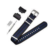Shieranlee NATO Nylon Bracelet Compatible avec Casio G-Shock GA-110 120 GA-400 GD-100 DW-5600 GLS-8900 Canvas Men Bracelet Band Black Adapters