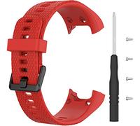 Shieranlee pour vivosmart HR Bracelet, Bande de Montre de Bracelet de Rechange en Silicone Sport de Mode pour Garmin vivosmart HR Sports GPS Smart Watch with Adapter Tools