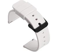 Shieranlee Silicone 14MM 16MM 18MM Bracelet de Montre en Silicone, Dégagement Rapide Replacement Bande