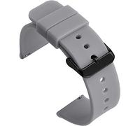 Shieranlee Silicone 14MM Bracelet de Montre en Silicone, Dégagement Rapide Replacement Bande