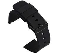 Shieranlee Silicone 14MM Bracelet de Montre en Silicone, Dégagement Rapide Replacement Bande