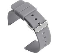 Shieranlee Silicone 14MM Bracelet de Montre en Silicone, Dégagement Rapide Replacement Bande