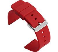 Shieranlee Silicone 16MM Bracelet de Dégagement Rapide Replacement Bande para Fossil Q Accomplice,Carlie, Harper, Neely; Moto 360 2nd Gen Women's 42mm,Huawei B5