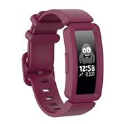 Shieranlee Sport Bracelet pour Ace 2 Bands pour Kids 6+, Silicone Respirant Bracelet avec goupille à libération Rapide Compatible pour Fitbit Ace 2/ Inspire HR pour Boys Girls