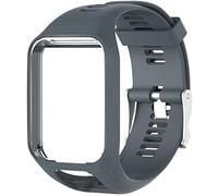 Shieranlee Sport Bracelet pour Tomtom Watch, Silicone Respirant Bracelet avec goupille à libération Rapide Compatible pour Tomtom Runner 2/ Runner 3/ Spark/Golfer 2 Sports GPS Running Smartwatch