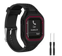 Shieranlee Strap Compatible pour Forerunner 25 GPS Running Smart Watch,Classique Réglable Rechange Sport Accessoire Bande Compatible avec Garmin Forerunner 25 Fitness Tracker with Adapter Tools