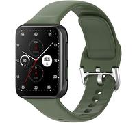 Shieranlee Straps Compatibles avec Oppo Watch 2 46mm Bracelet,Bracelet de Sport en Silicone Souple pour Oppo Watch 2 46mm Smartwatch