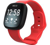 Shieranlee Versa 3 Bracelet, Silicone de Sport Souple Bande de Remplacement Wristband Compatible avec Fitbit Sense Smartwatch