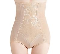 ShiFan Femme Culotte Sculptante Gainante Minceur Panty Gaine Amincissante Ventre Plat Taille Haute Shapewear Nu 5XL