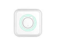 ShiFan Petite imprimante - Noir et blanc Bluetooth portable Mini imprimante photo instantanée pour la création d'un journal intime, cadeaux pour enfants, compatible avec iOS et Android