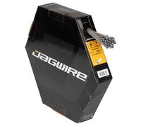 Jagwire Câble de dérailleur Sport Slick Stainless Campagnolo 1,1 x 2300 mm, 100 pièces, Noir