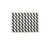 Shift Kilim Tapis 140x200 Bleu