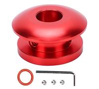 Shift Knob Boot Retainer | Universal Car Shifter Stopper Limiter | Fix Loose & Position Defect | Metal Buckle for Easy Installation (A(red))