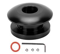 Shift Knob Boot Retainer | Universal Car Shifter Stopper Limiter | Fix Loose & Position Defect | Metal Buckle for Easy Installation (B (black))