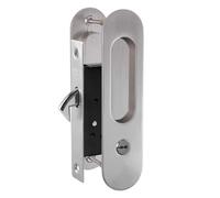 Shift Locks Sliding Door Hook Lock for Wooden Barn Bathroom Outer Key Inner Easy to Install 1Pcs