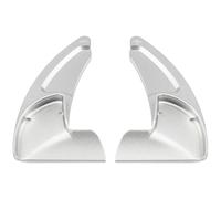 Shift Paddle Extension Volant Compatible Avec Dodge Pour Challenger Pour Charger SXT GT RT SCAT PACK WIDEBODY Corps Non Large 2015-2021 Extension Changement Vitesse Au Volant(Silver)