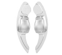 Shift Paddle Extension Volant Compatible Avec VW Pour Golf 5 MK5 V R32 GTX Pour GTI GT-TSI V Pour Variant Sportline Palettes Changement Volant Extension Manettes Vitesse(Silver)