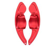 Shift Paddle Extension Volant Compatible Avec VW Pour Golf 5 MK5 V R32 GTX Pour GTI GT-TSI V Pour Variant Sportline Palettes Changement Volant Extension Manettes Vitesse(Red)