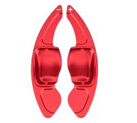 Shift Paddle Extension Volant Compatible Avec VW Pour Jetta MK5 2.0T Sportline Pour Golf 6 MK6 R Pour GTI R20 2009-2014 Pour Passat B6 B7 Extension Changement Vitesse Au Volant(Red)