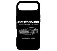 Shift The Paradigm Neo-Classic Voiture Line Art Aesthetic Coque pour iPhone Air