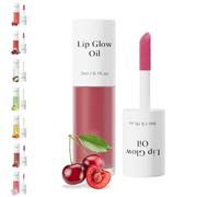 Shiftalter Tinted Lip Glow Oil, Historicg Tinted Lip Glow Oil, Keep Shiny All Day - Hydrated Lips with a Natural Glow (04-Cherries)