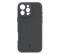 ShiftCam Coque iPhone 16 Pro Max – Support d'objectif intégré, tissu gris foncé