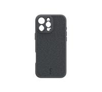 ShiftCam Coque iPhone 16 Pro Max – Support d'objectif intégré, tissu gris foncé