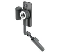 ShiftCam Kit de voyage et de création - Ensemble créateur mobile compatible MagSafe pour iPhone et Android, poignée de téléphone compacte, lumière LED réglable, trépied Bluetooth extensible pour