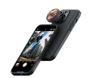 ShiftCam Objectif Fisheye Ultra 200° Grossissement 0,2X, Angle 200° Clarté Ultime pour des Photos immersives, Grand Angle Unique, Selfies Tout Compris, Design cinématographique Haut de